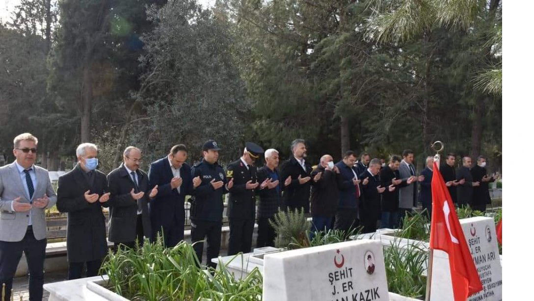 18 MART ŞEHİTLERİ ANMA GÜNÜ PROGRAMI YAPILDI.